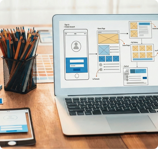 UX/UI Design Illustration